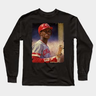 Eric Davis - Cincinnati Reds, 1997 Long Sleeve T-Shirt